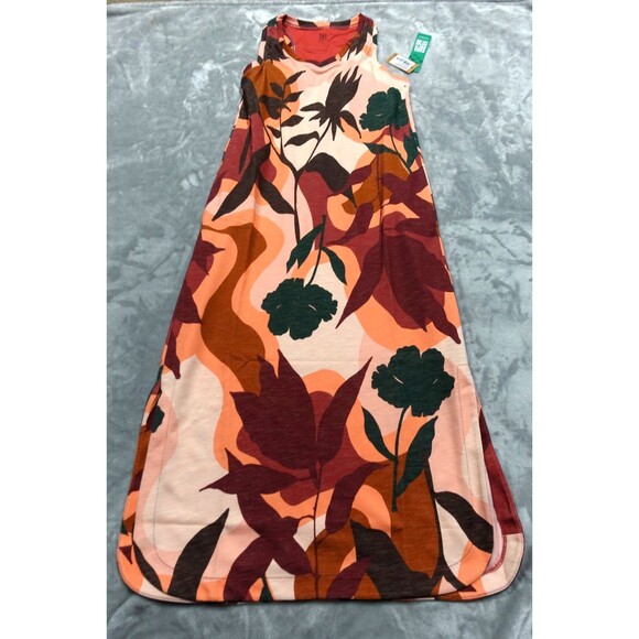 Title Nine S Canyon Red Print Danvers Midi Dress NWT - Picture 1 of 7